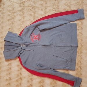 Victoria's Secret PINK Nebraska zip up hoodie